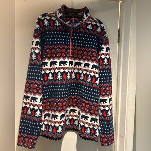 Chubbies Christmas half zip jacket 
Men’s XL